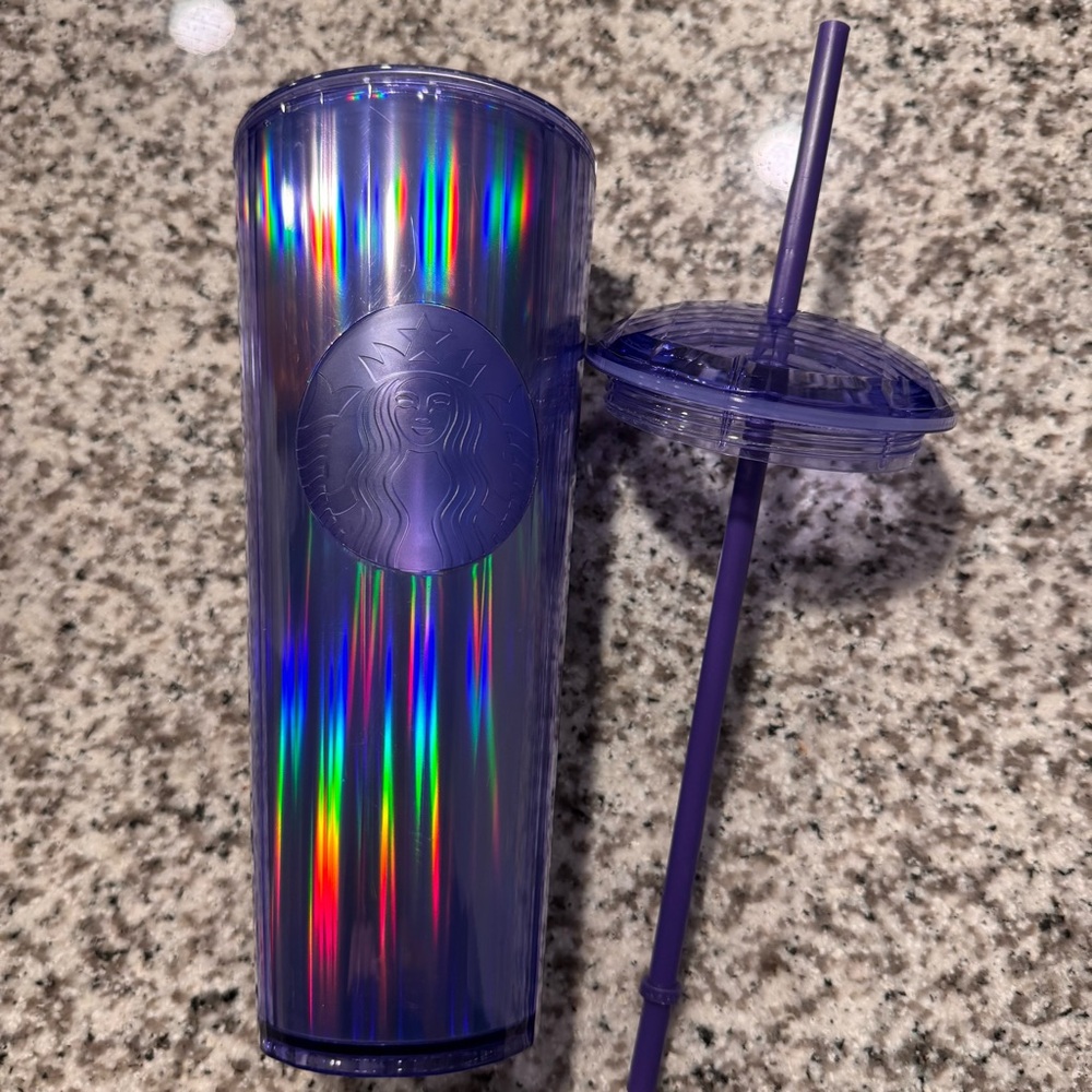 Starbucks Fall 2022 Periwinkle Kaleidoscope Venti 24oz Tumbler